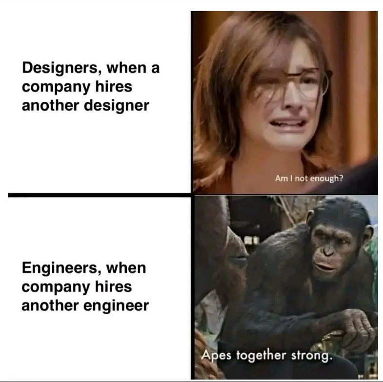 Apes together strong