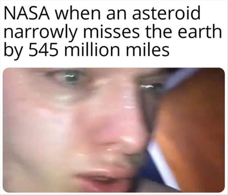 Asteroid misses