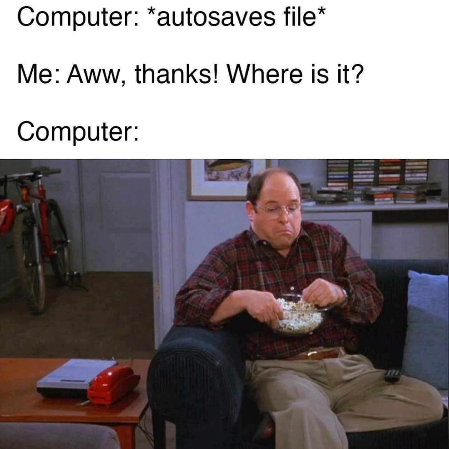 Autosaves file