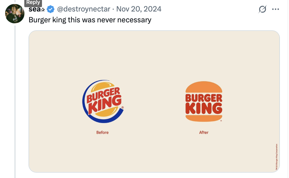 20 Redesigns That Should’ve Stayed in the Drafts Forever 3 Burger king this was never necessary