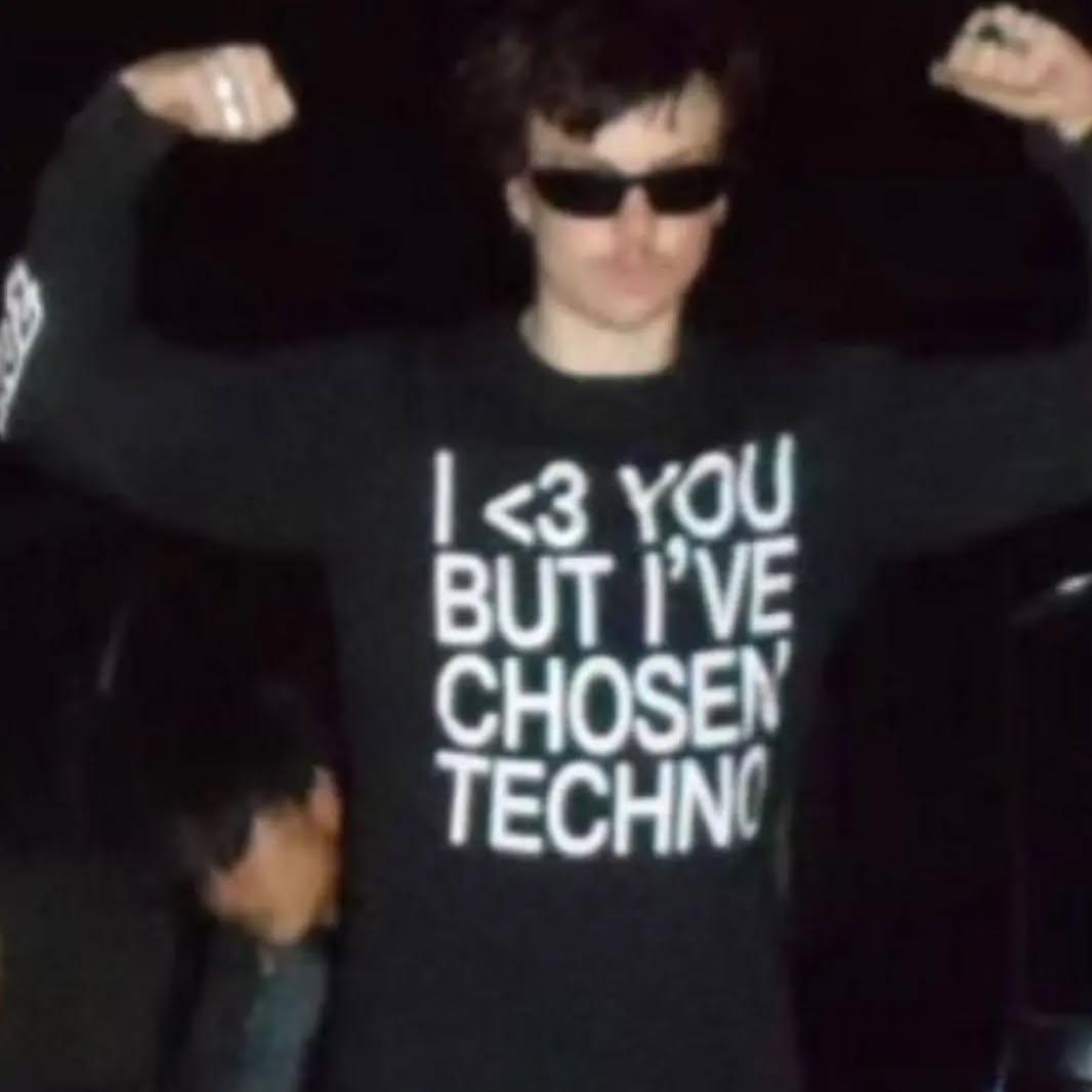 20 Unhinged T-Shirts That Were Clearly Created Under the Influence of Vibes 5 CHOSEN TECHNO - Unhinged T-Shirts