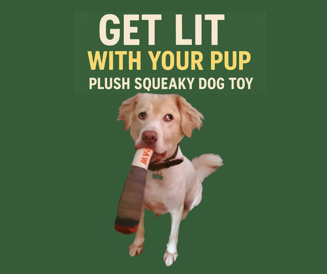 This Doggy Doobie Toy Is So Hilarious, Even Your Pup Might Get the Munchies 1 Doggy Doobie Toy Is So Hilarious - FG.jpeg
