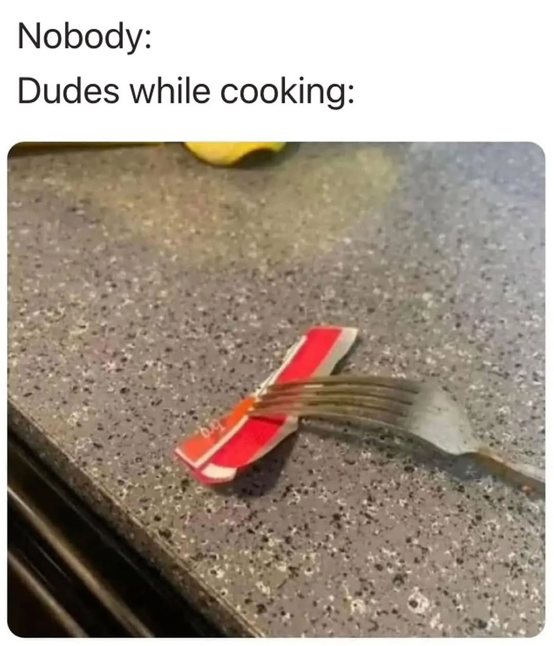 Dudes while cooking