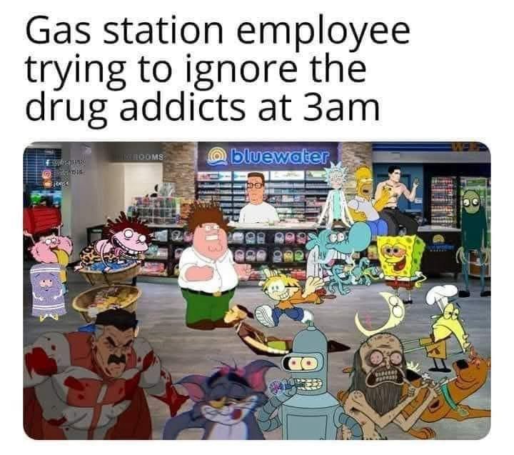 24 Memes That Are More Addictive Than Hitting ‘Next Episode’ 9 Gas station employee