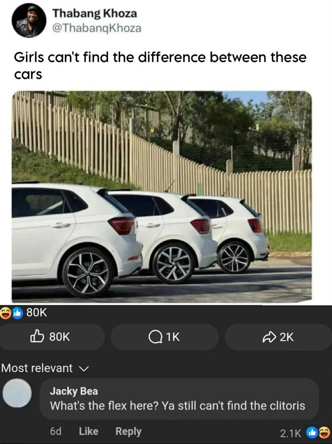 Girls cant find the difference