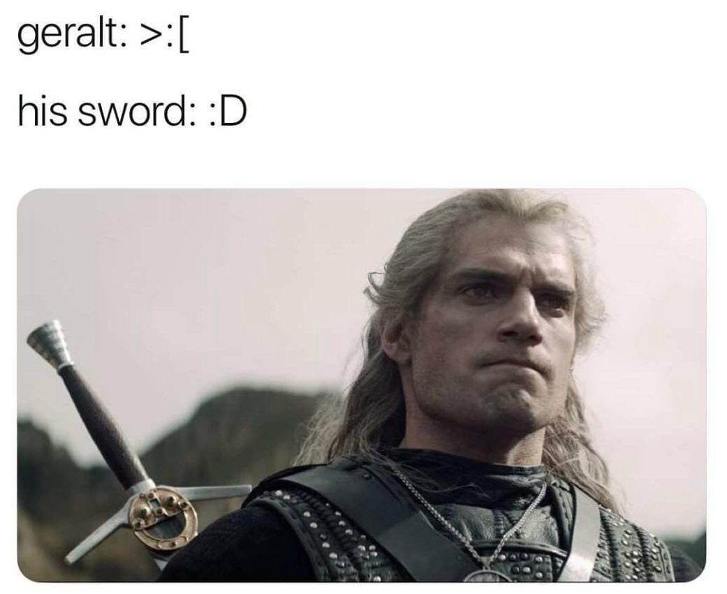 20 Memes that skipped logic and went straight for laughs 9 His sword