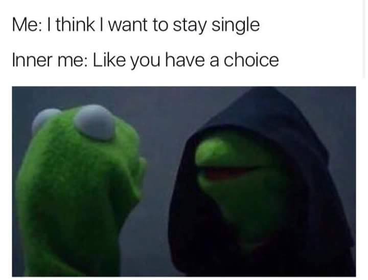 20 Memes Funnier Than That “I’m on My Way” Text While Still in Bed 10 I want to stay single