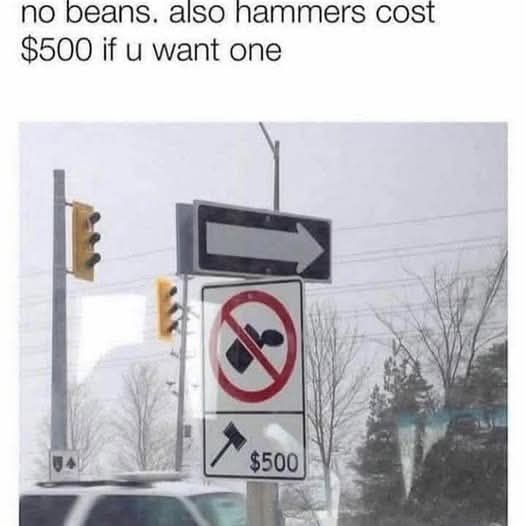  No beans - Funny Disclaimers