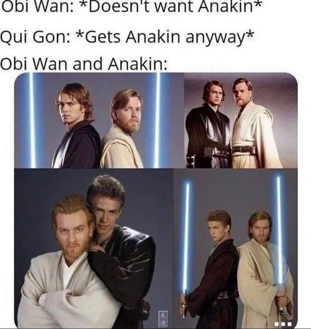 20 Revenge of the Fifth Memes Where the Dark Side Was Just Petty 7 Obi wan and anakin - Revenge of the Fifth Memes