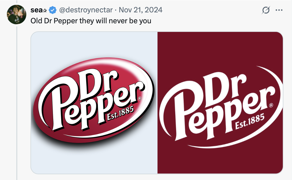 20 Redesigns That Should’ve Stayed in the Drafts Forever 13 Old Dr Pepper they will never be you