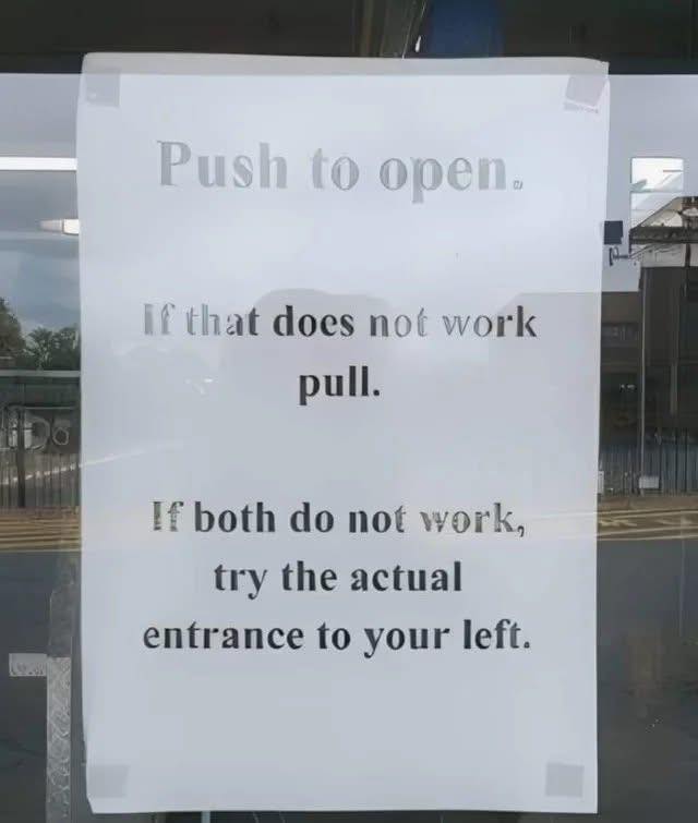 Push to open