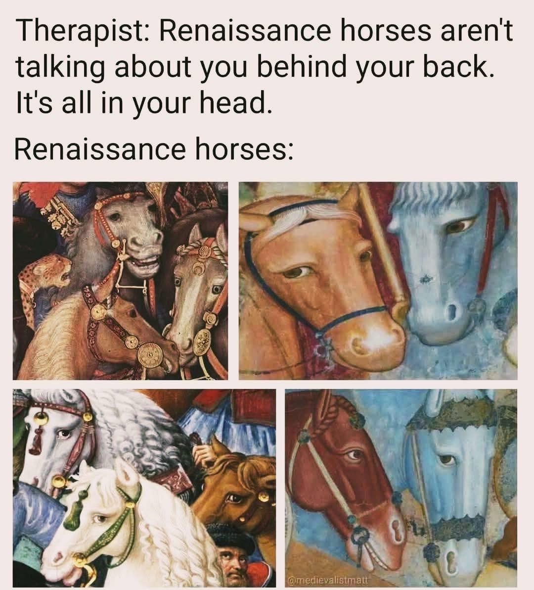 Reniasance horse
