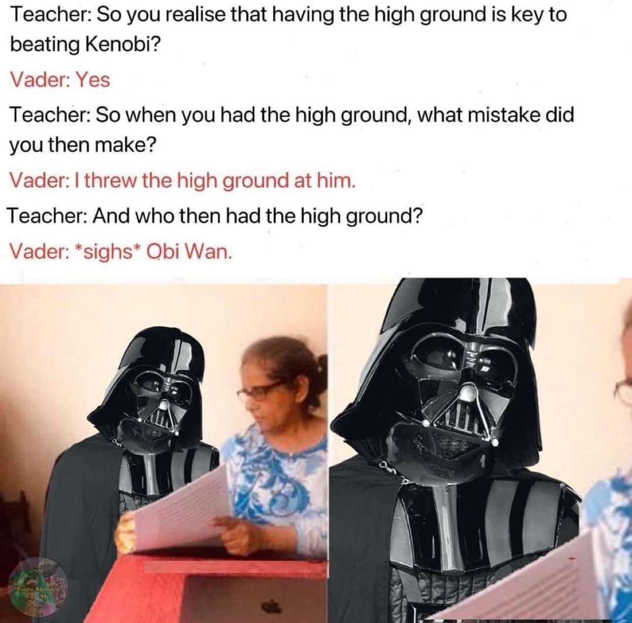 20 Revenge of the Fifth Memes Where the Dark Side Was Just Petty 11 So you realize - Revenge of the Fifth Memes