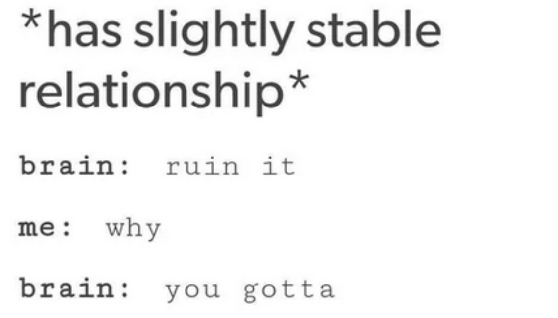 20 Memes That Are Dumb, Random, and Weirdly Perfect 19 Stable relationship