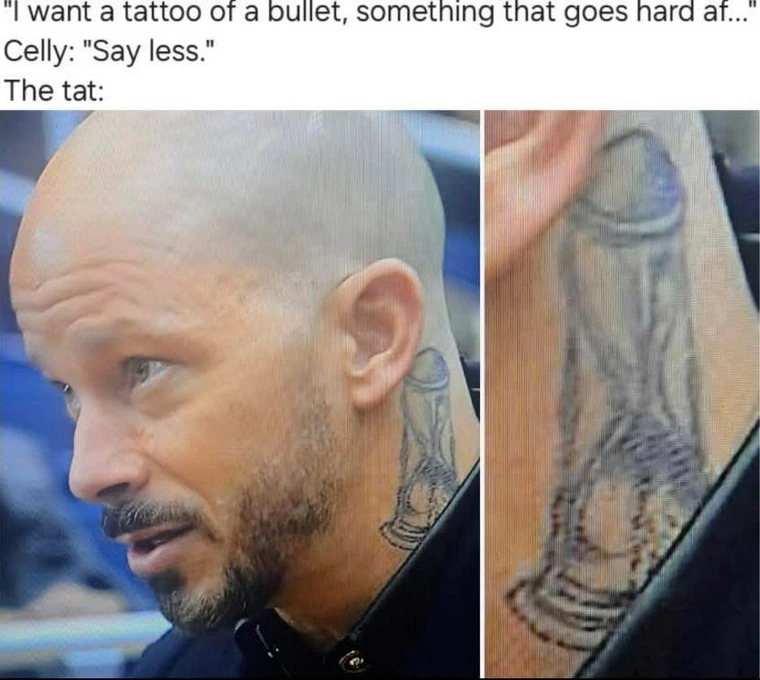20 Memes That Are Funnier Than Your Last Five Life Decisions 12 Tattoo of bullet