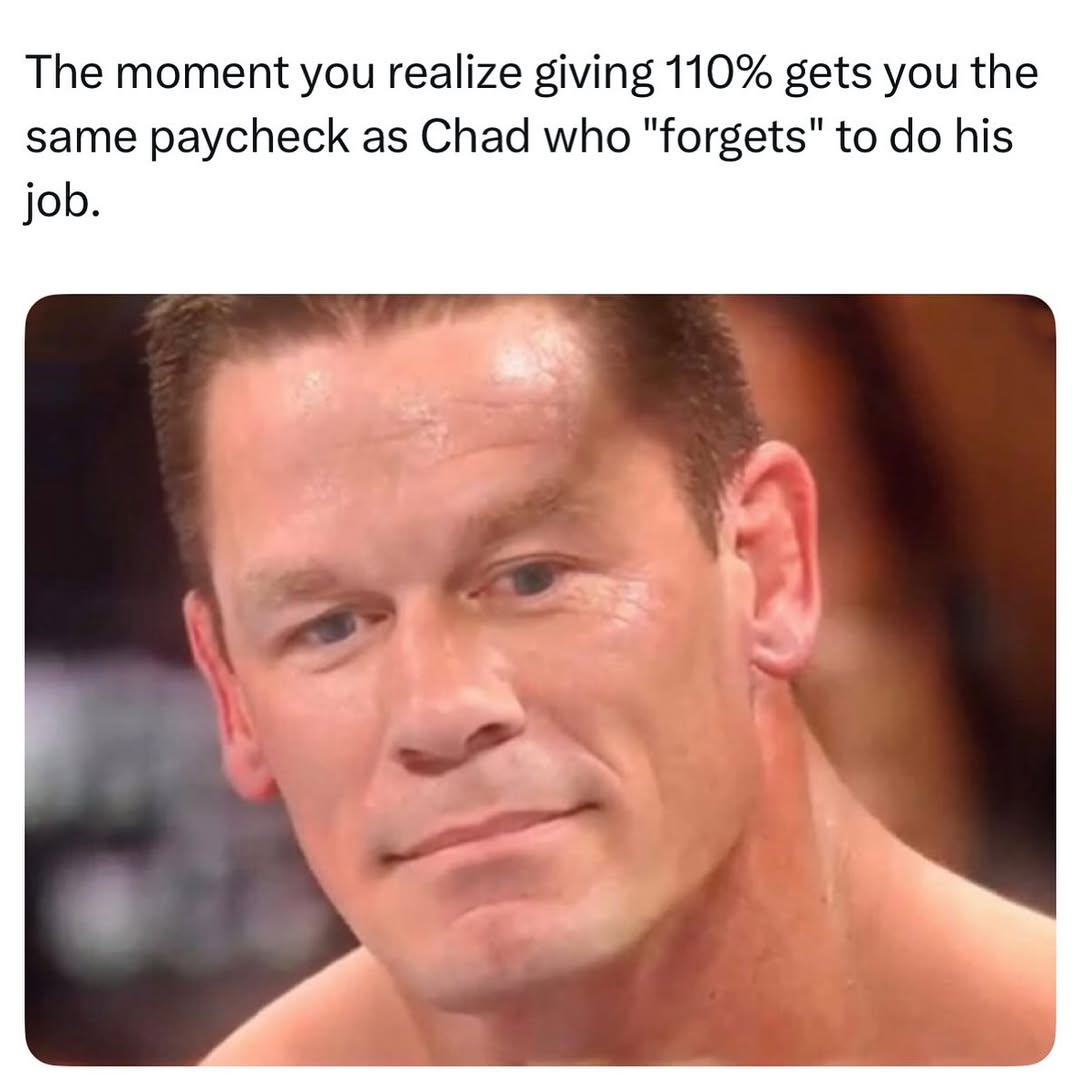 That moment you realize