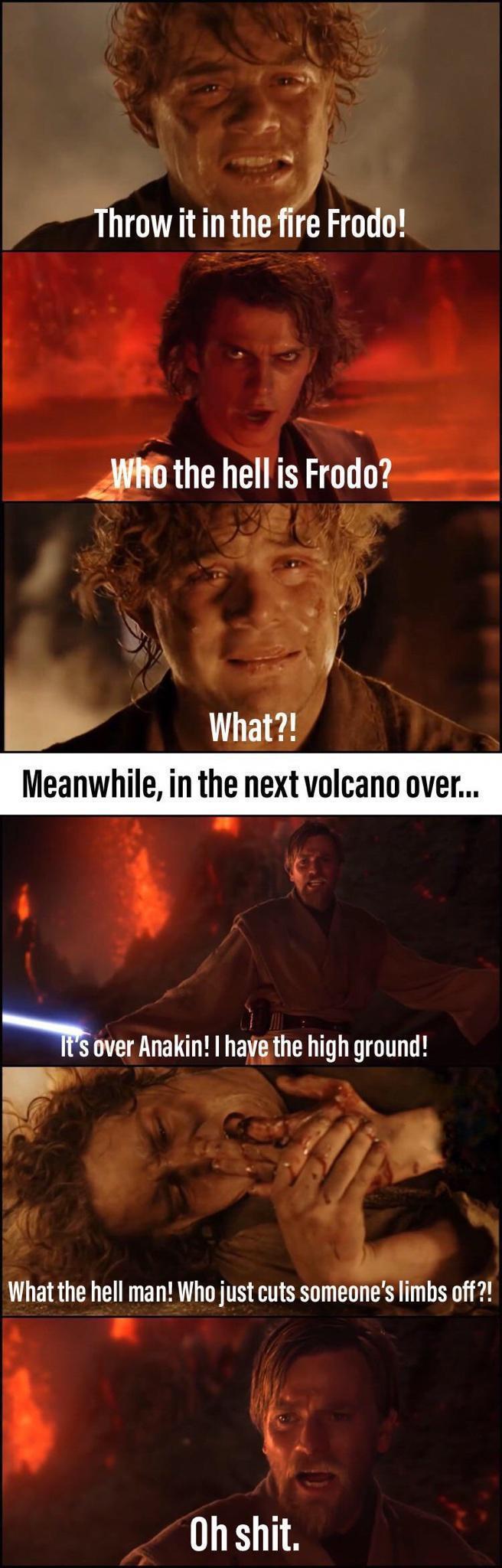20 Revenge of the Fifth Memes Where the Dark Side Was Just Petty 14 Throw it in the fire - Revenge of the Fifth Memes