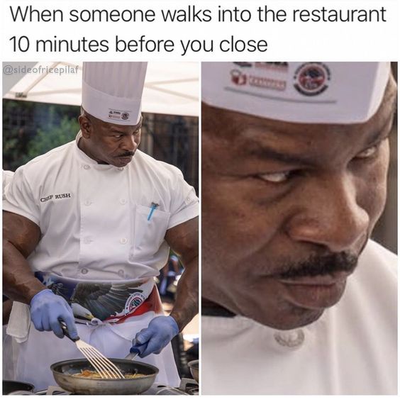 20 Random Memes That Moonwalked Out of Context 19 Walks into restaurant