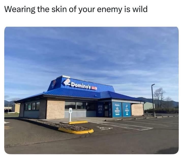 20 Random Memes That Woke Up and Chose Weirdness 15 Wearing the skin of enemy
