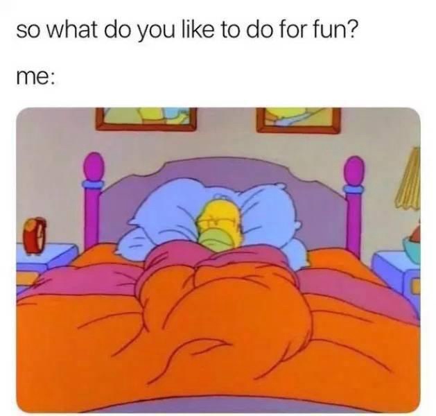 20 Memes That Hit You Like a Soggy Sock to the Face 16 What do you like to do for fun