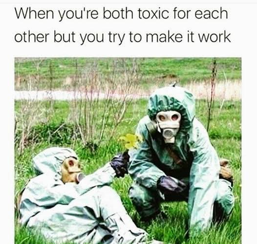 20 Memes That Are Definitely Up to Something Under the Covers 17 When youre both toxic