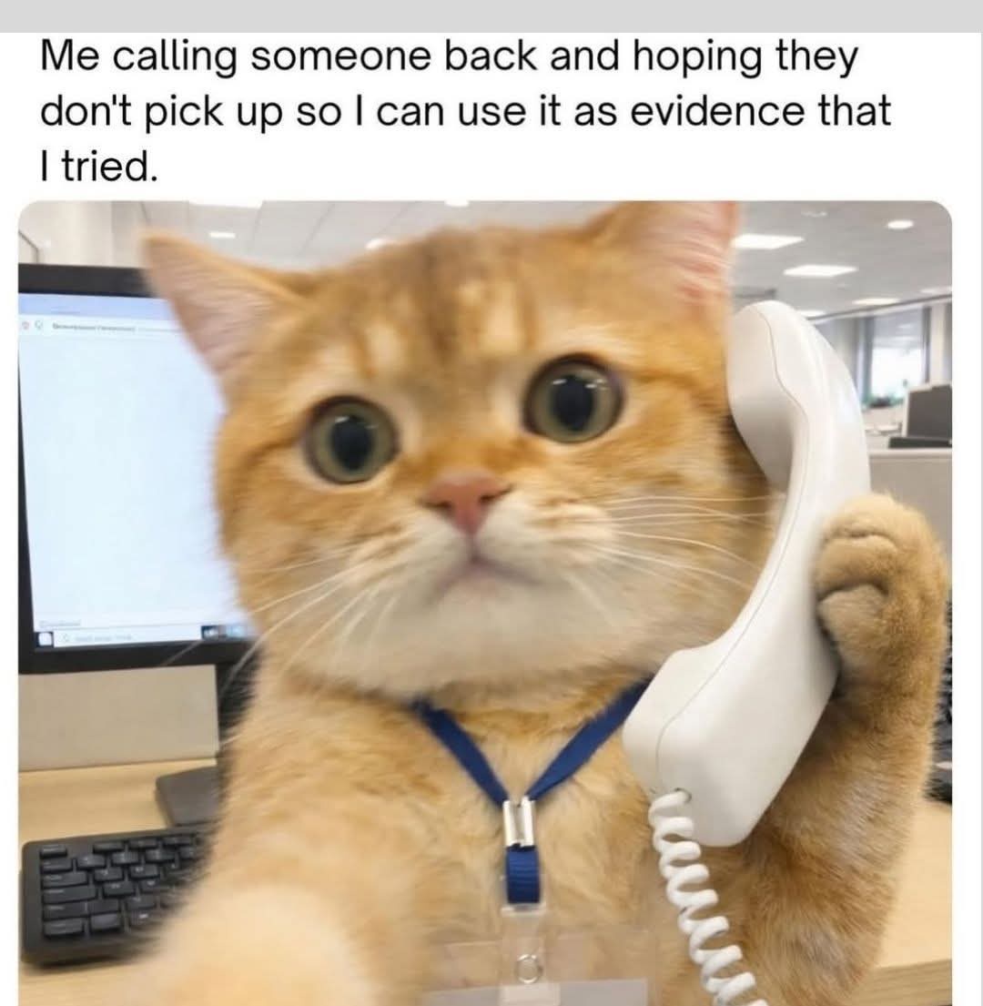 calling someone back
