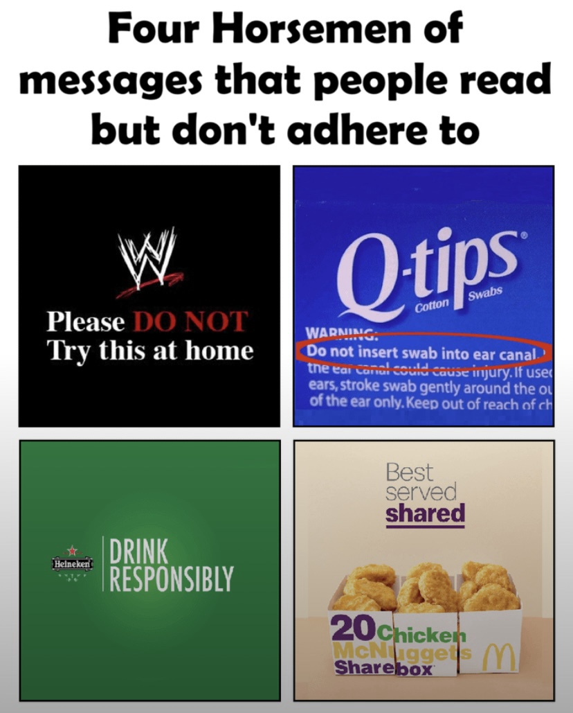20 Memes That Prove Logic Was Overrated Anyway 6 four horsemen of messages