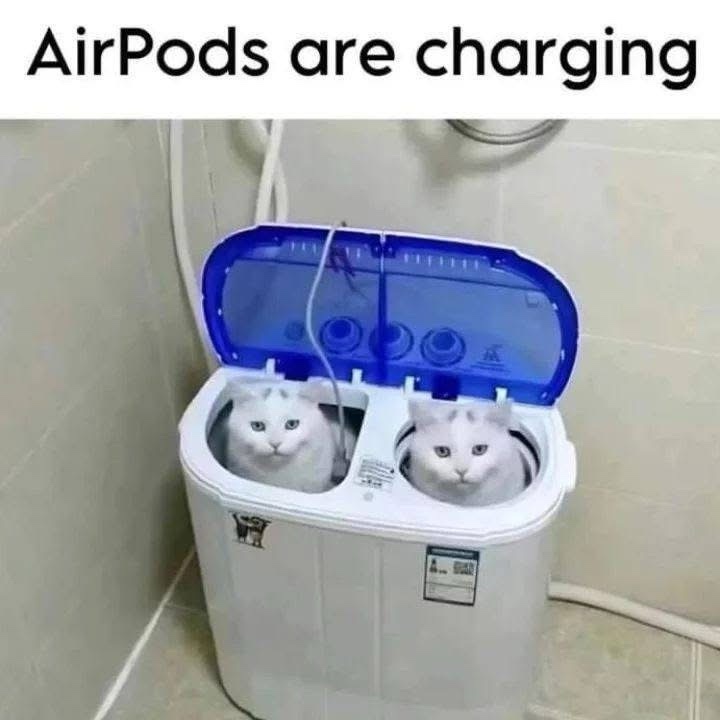 irpods are charging