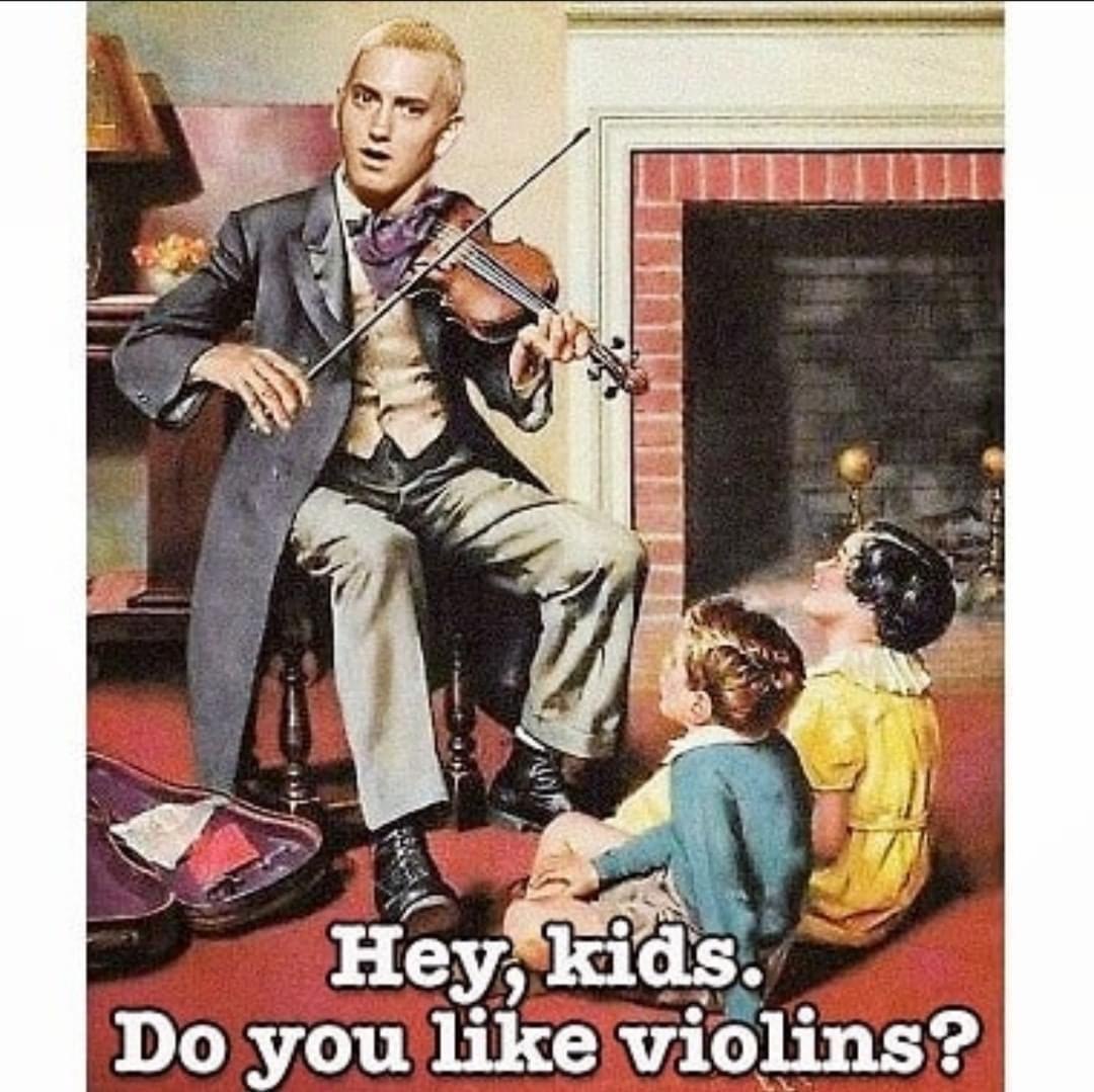 25 Random Memes That Passed the Vibe Check and Failed Everything Else 23 Do you like violins
