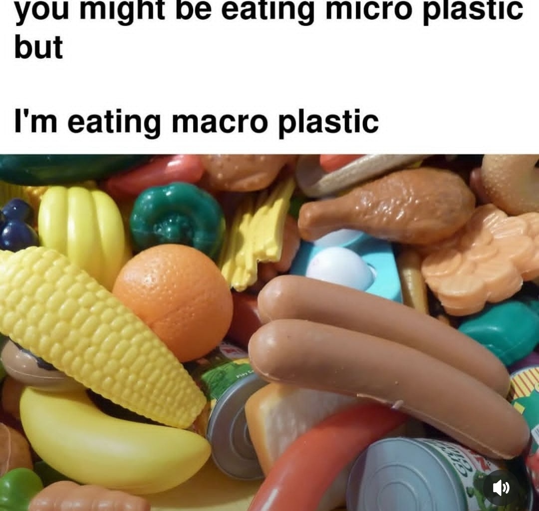 22 Memes That Make Less Sense Than Your Last Dream 7 Eating micro plastic