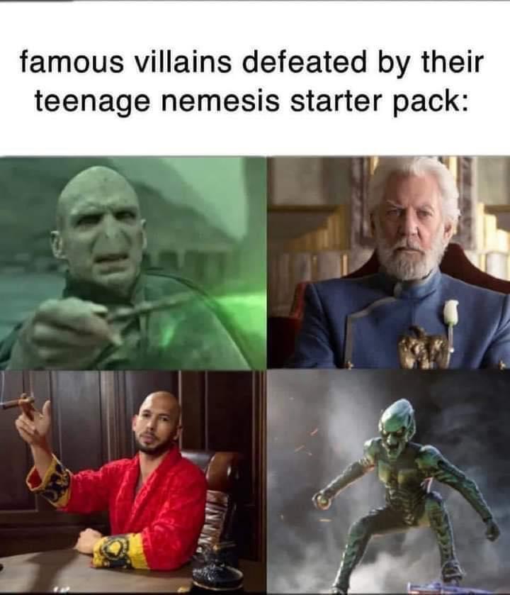20 Memes That Are Just… There. Doing Their Thing. 5 Famous villians