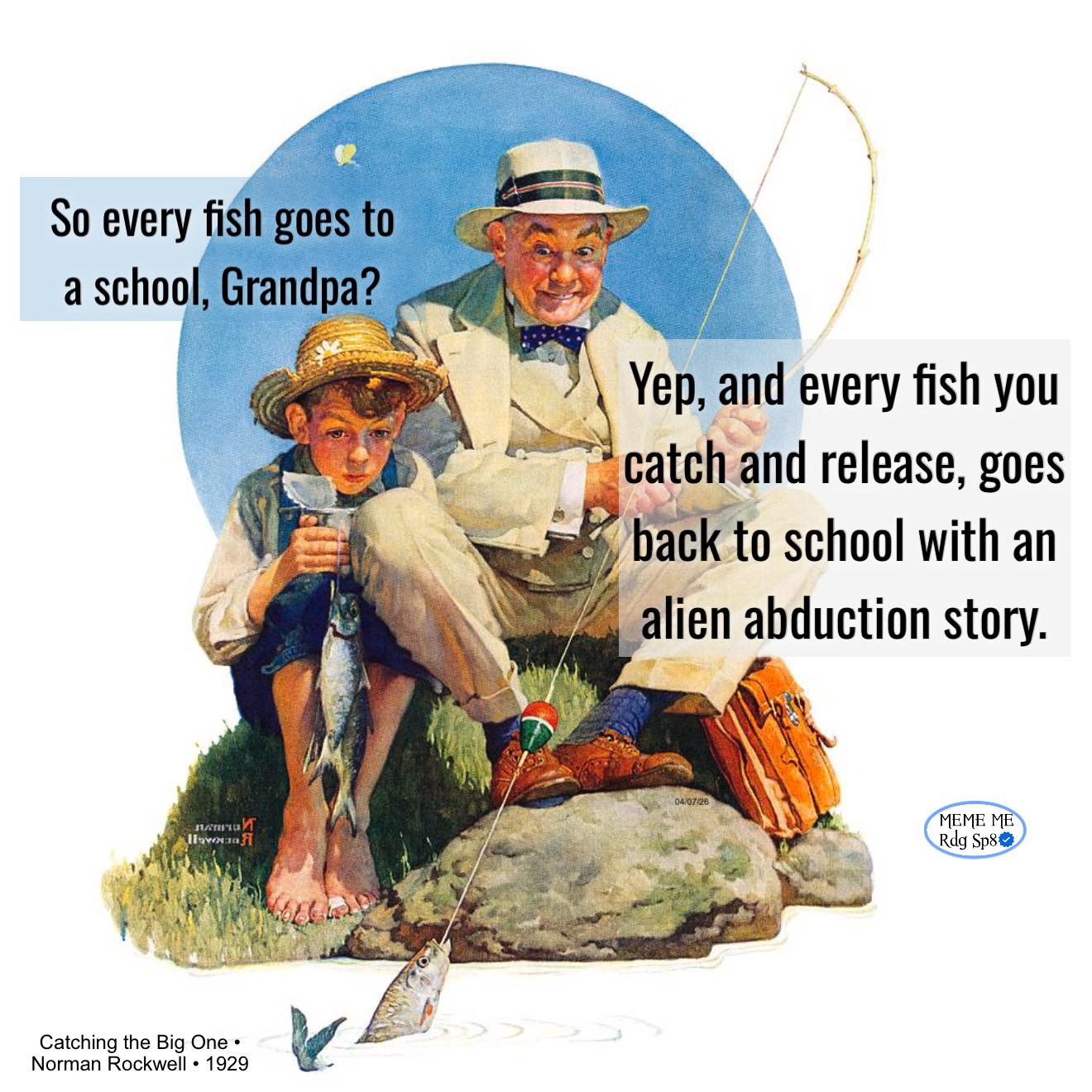 30 Creative Art Memes That Will Paint a Smile on Your Face 28 Fish goes to skol