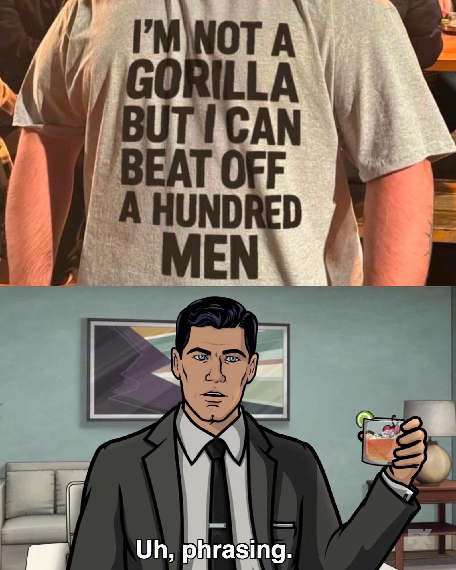 20 Random Memes That Make as Much Sense as Pineapple on Pizza 7 Im not a gorlla