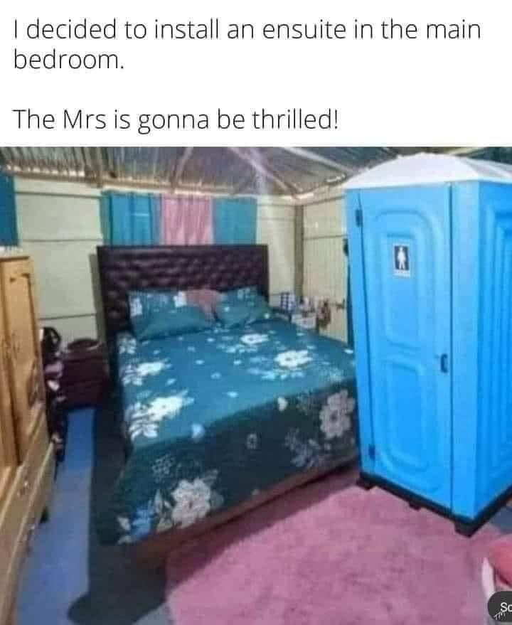 20 Memes That Make No Sense but All the Laughter 9 Install an ensuite