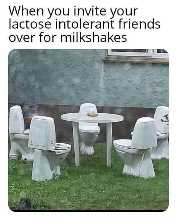 20 Memes Thrown Together Like a Last-Minute School Project 10 Lactose intolerant friends