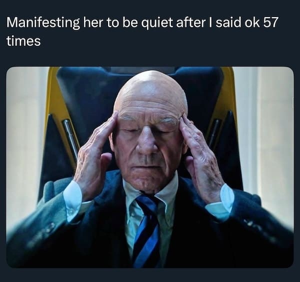 20 Memes for When You’re Trying Your Best but the Universe Says No 8 Manifesting her to be quiet