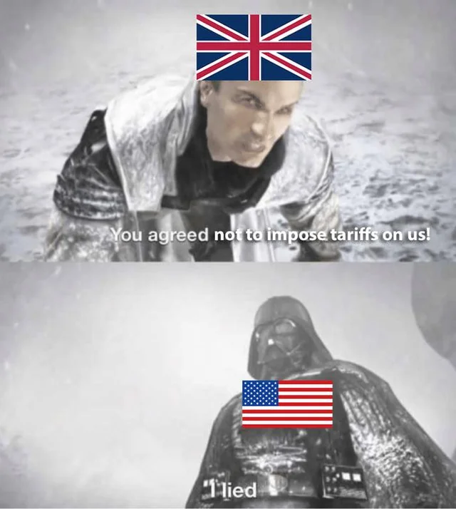 20 British Memes That Explain the U.K. Better Than Any Geography Teacher Ever Did 14 Not to impose tarrifs - British Memes