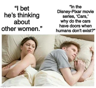 35 Times the "I Bet He's Thinking About Other Women Memes" Nailed It 33 Pixar movie series
