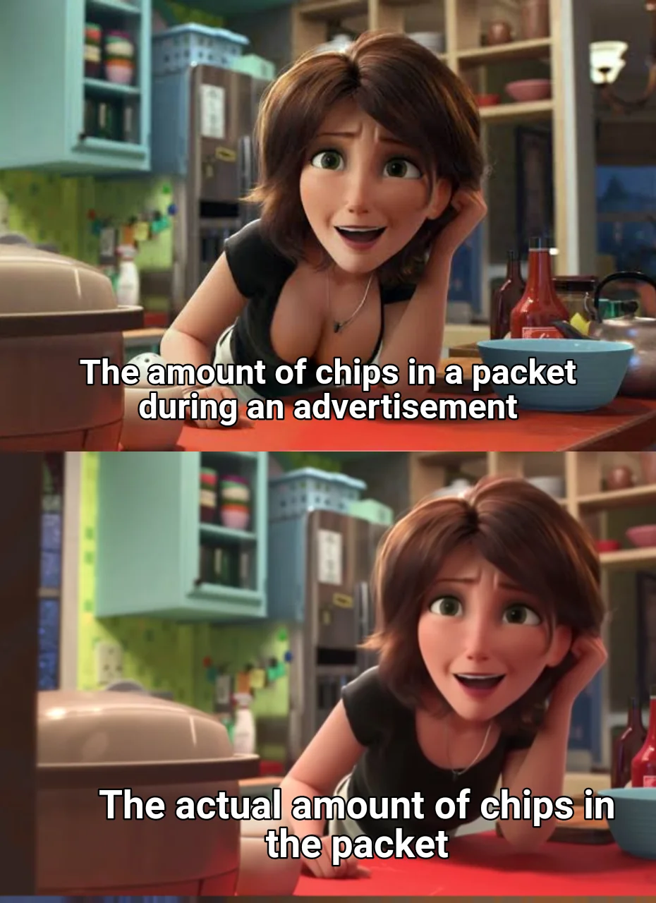 27 Aunt Cass Memes That Will Brew Up a Storm of Laughter 28 The amount of chips in packet