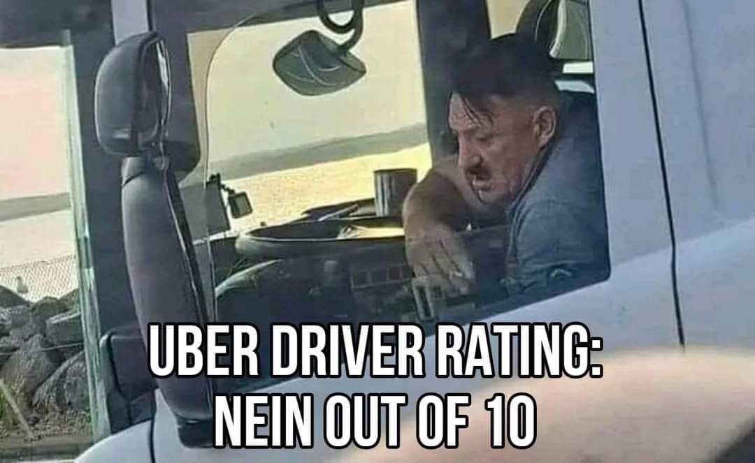 Uber driver rating