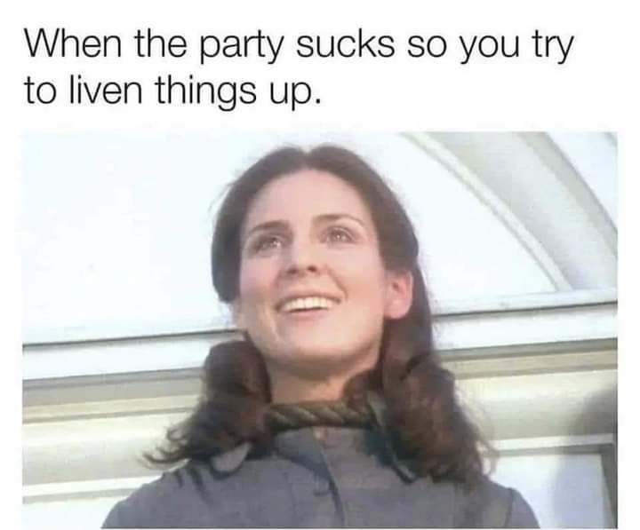 20 Random Memes That Passed the Vibe Check and Failed Everything Else 18 When the party sucks