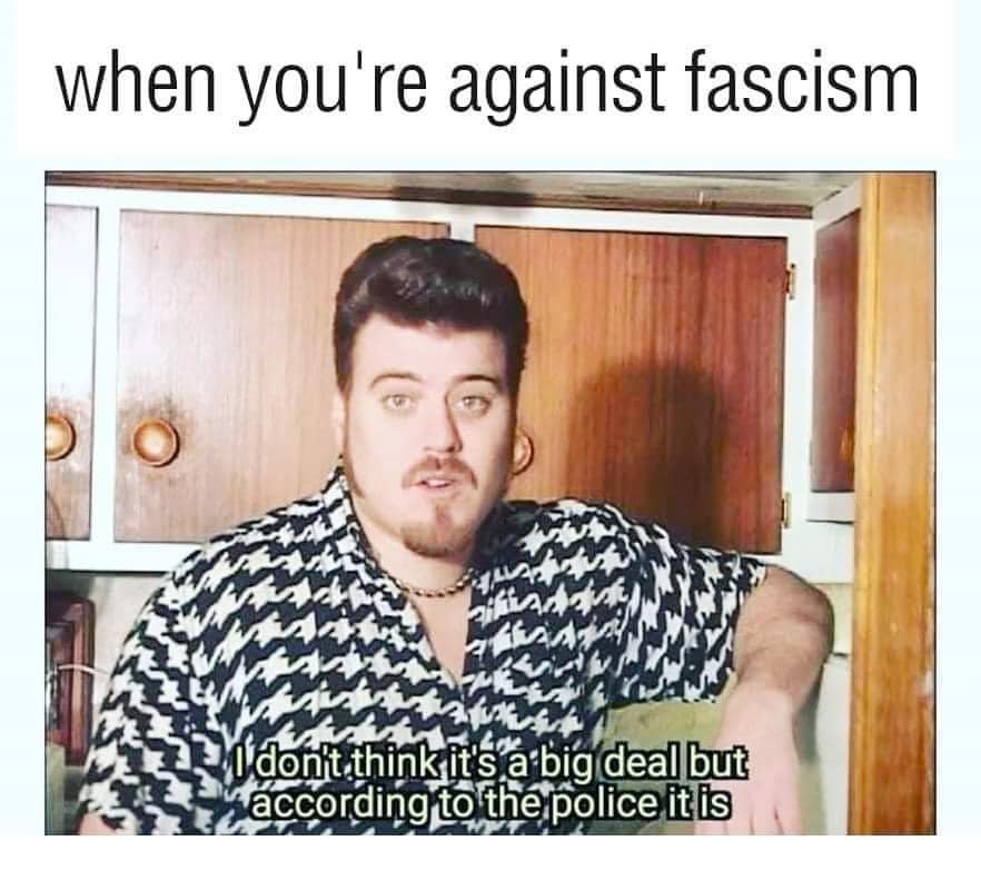20 Memes So Ridiculous They Might Unlock a New Emotion 18 When your agains fascism