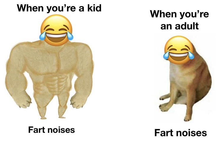 23 Random Memes That’ll Have You Laughing, Then Staring Into the Void 21 When youre a kid