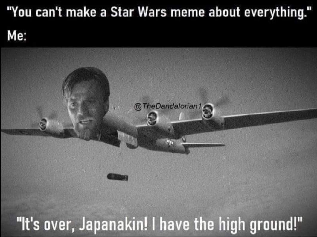20 Random Memes That Passed the Vibe Check and Failed Everything Else 19 You cant make a star wars
