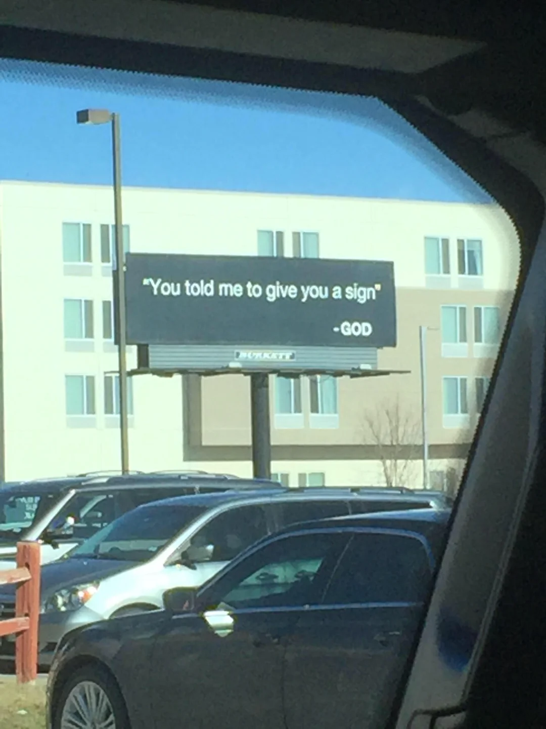 You told me - Lord Give Me A Sign Memes