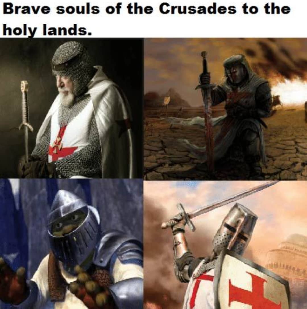 30 Knight Memes to Make You Gallop into a Fit of Laughter 29 brave sould of crusade