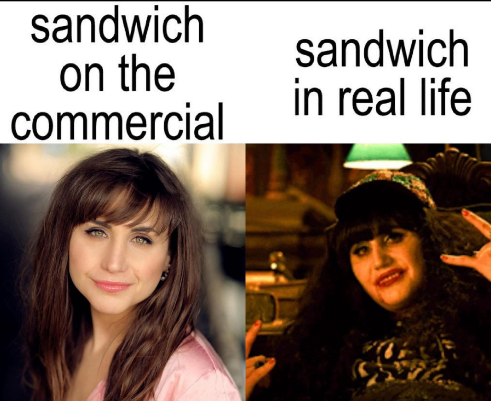 20 Memes For When You Want to Laugh Without Asking Why 15 sandwich on comercial