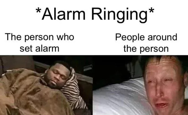 Alarm ringing