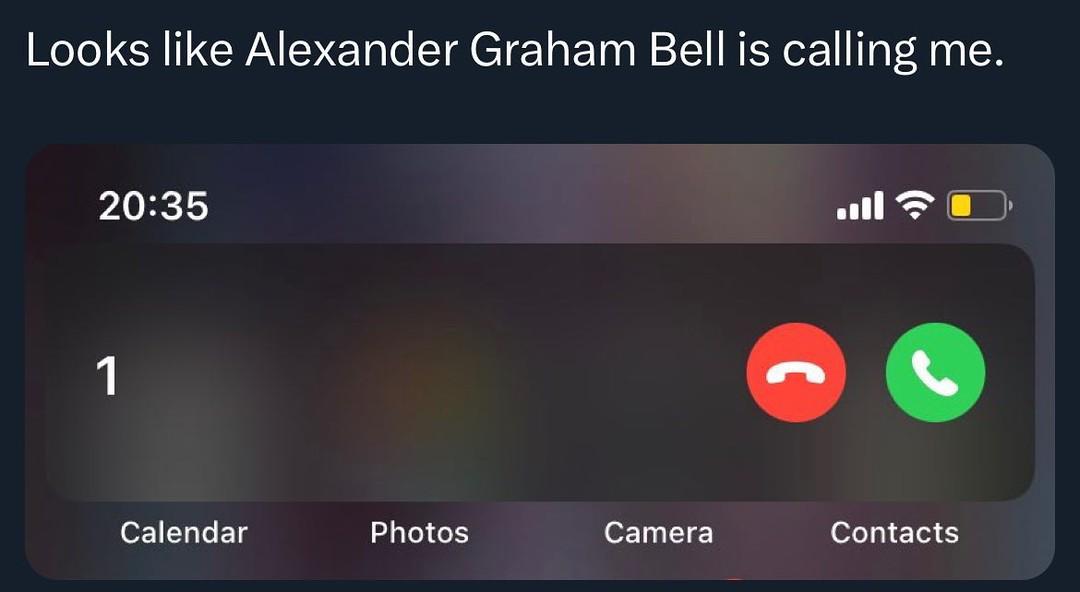 20 Dank Funny Memes You’ll Scroll Through Twice and Still Giggle Like a Goblin 3 Alexander grahambell calling