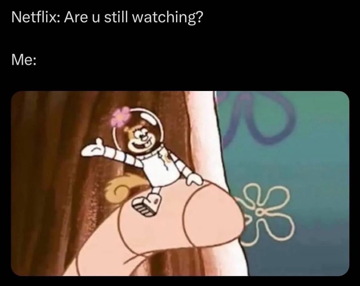 30 Hilarious Memes for Adults Unwinding on Saturdays and Sundays 26 Are you still watching